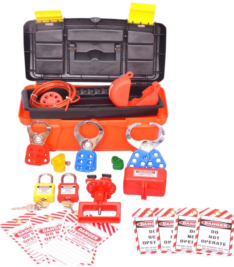 Lockout Tagout Personal Safety Tool Box Kit