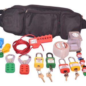 Lockout Safety Personal Electrical Lockout Kit (Waist Pouch)
